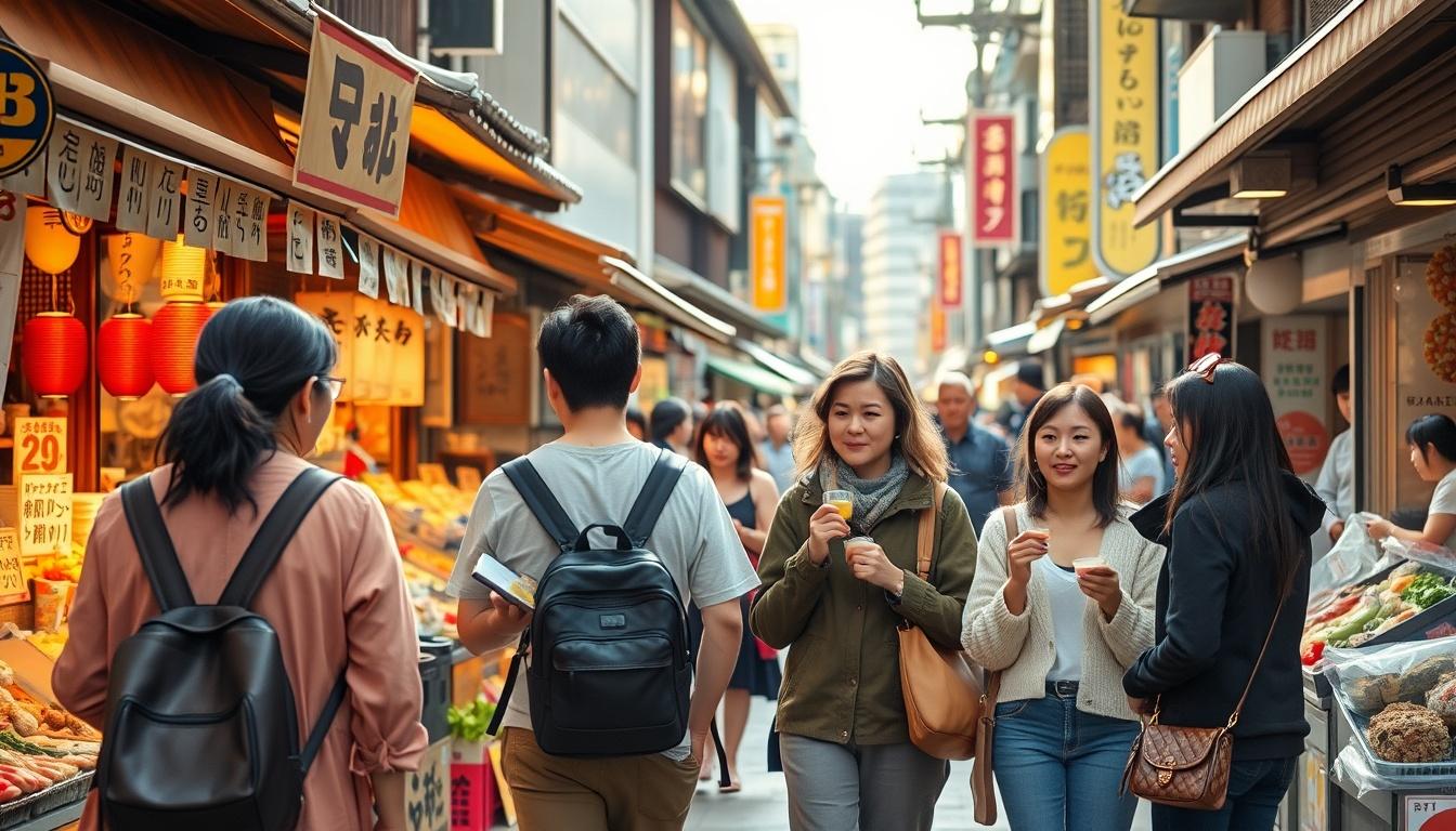 食の魅力を歩いて知る