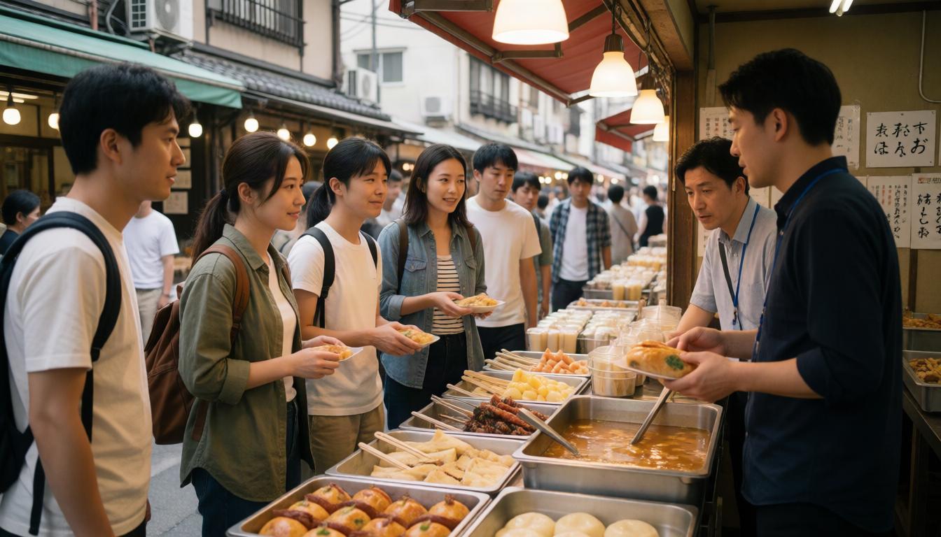 二人で楽しむ食散歩